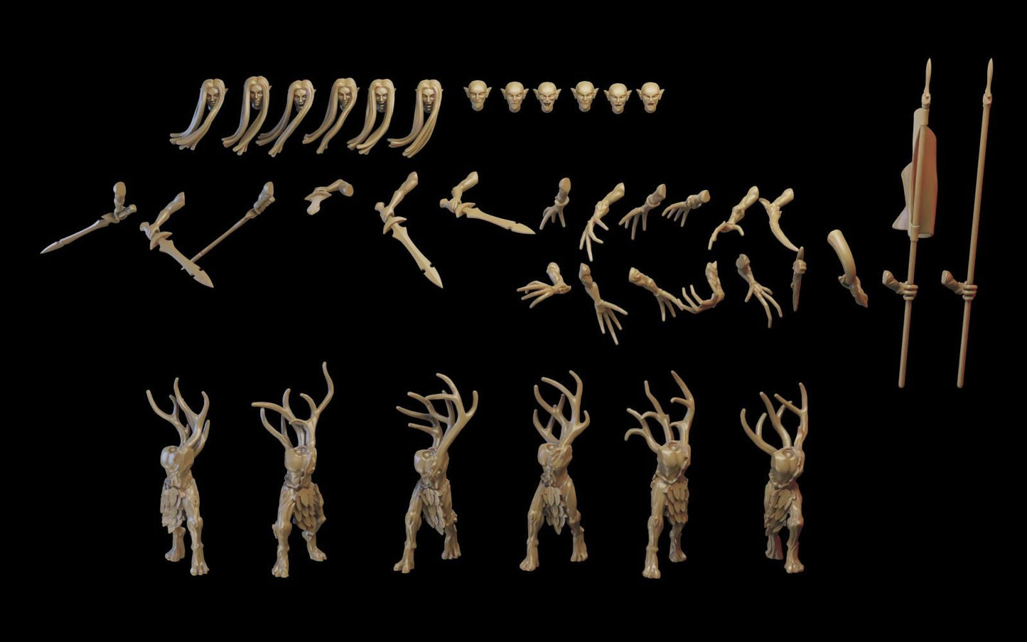 Tree Revenants - Ilhadiel Miniatures