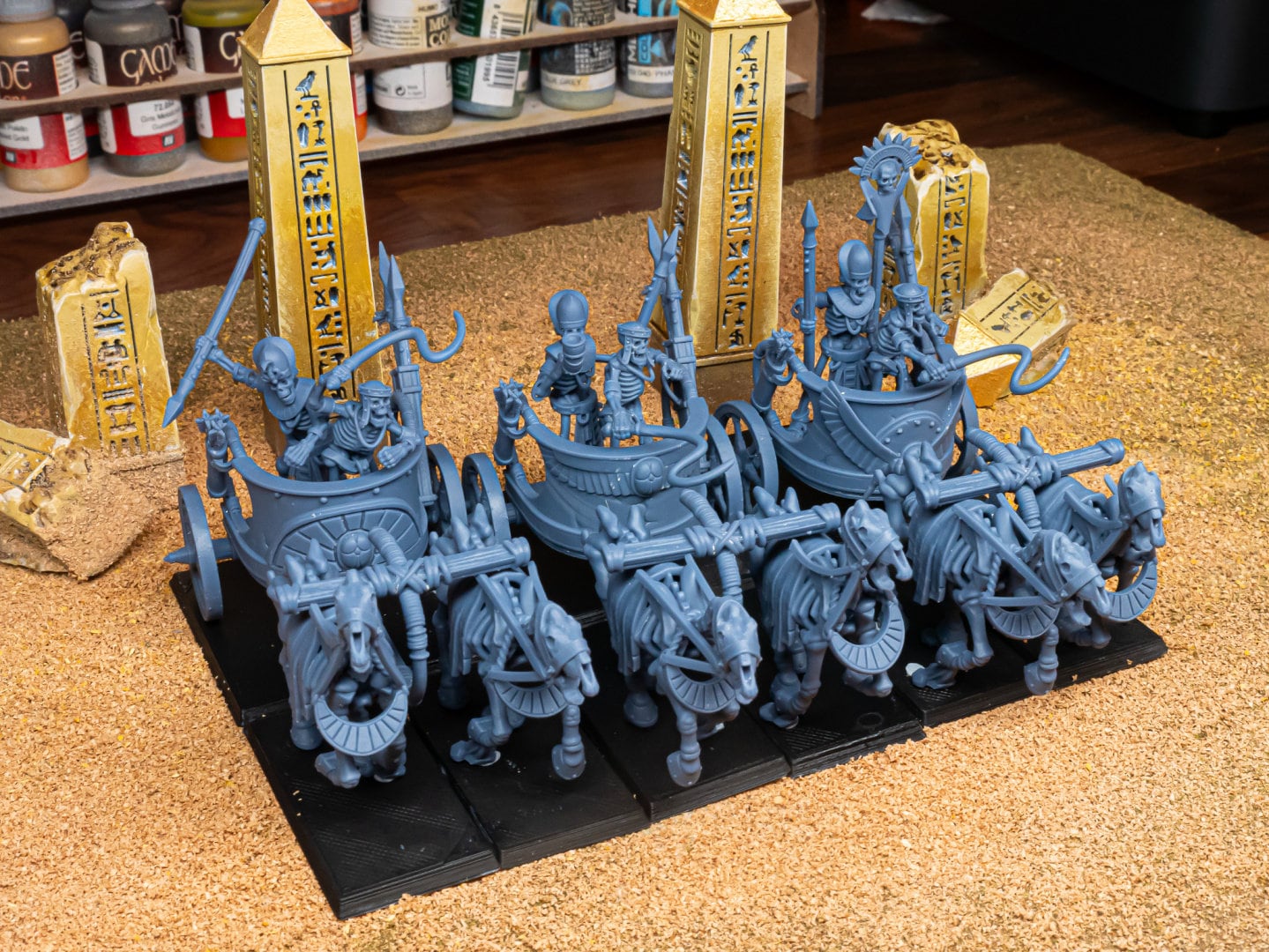 Ancient Guard Chariots - Highlands Miniatures