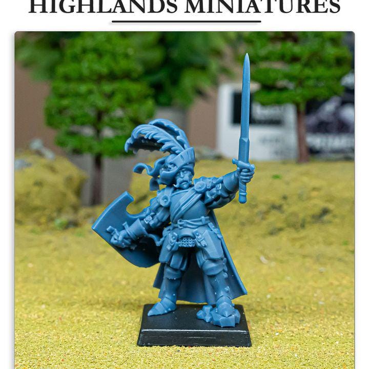 Sunland General on Foot - Highlands Miniatures