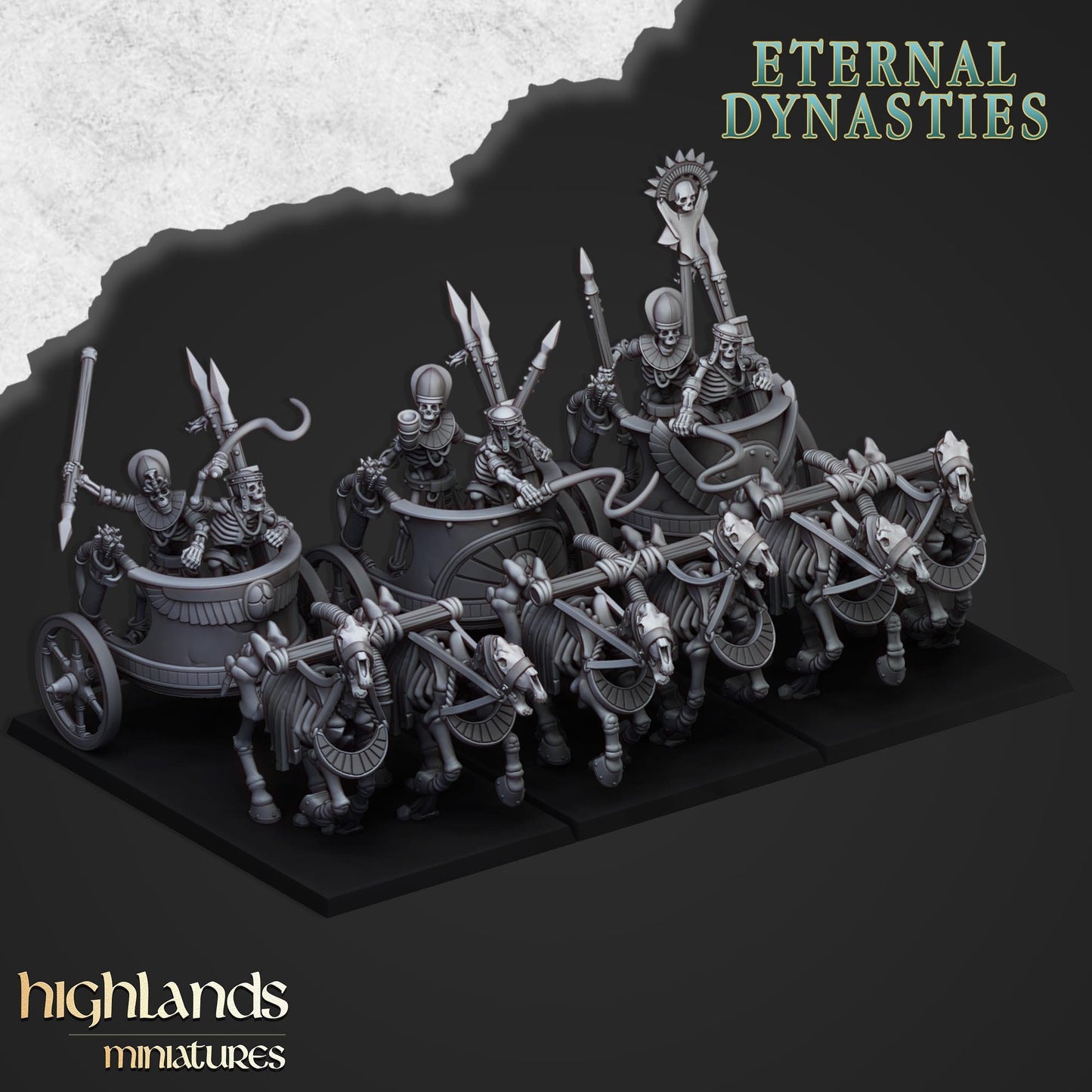 Ancient Guard Chariots - Highlands Miniatures