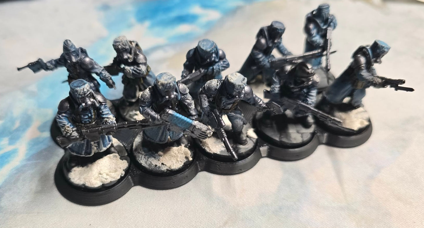 10-Man 25mm Round Deployment Trays