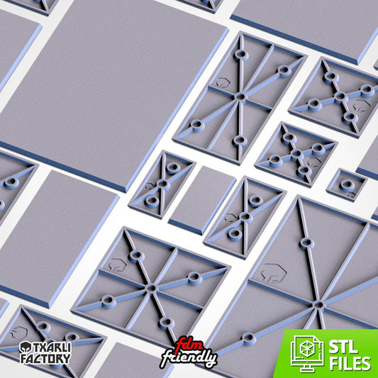 Blank Square Bases - Txarli Factory