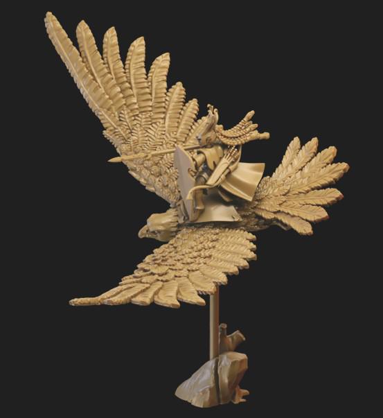 Noble on Greathawk - Ilhadiel Miniatures