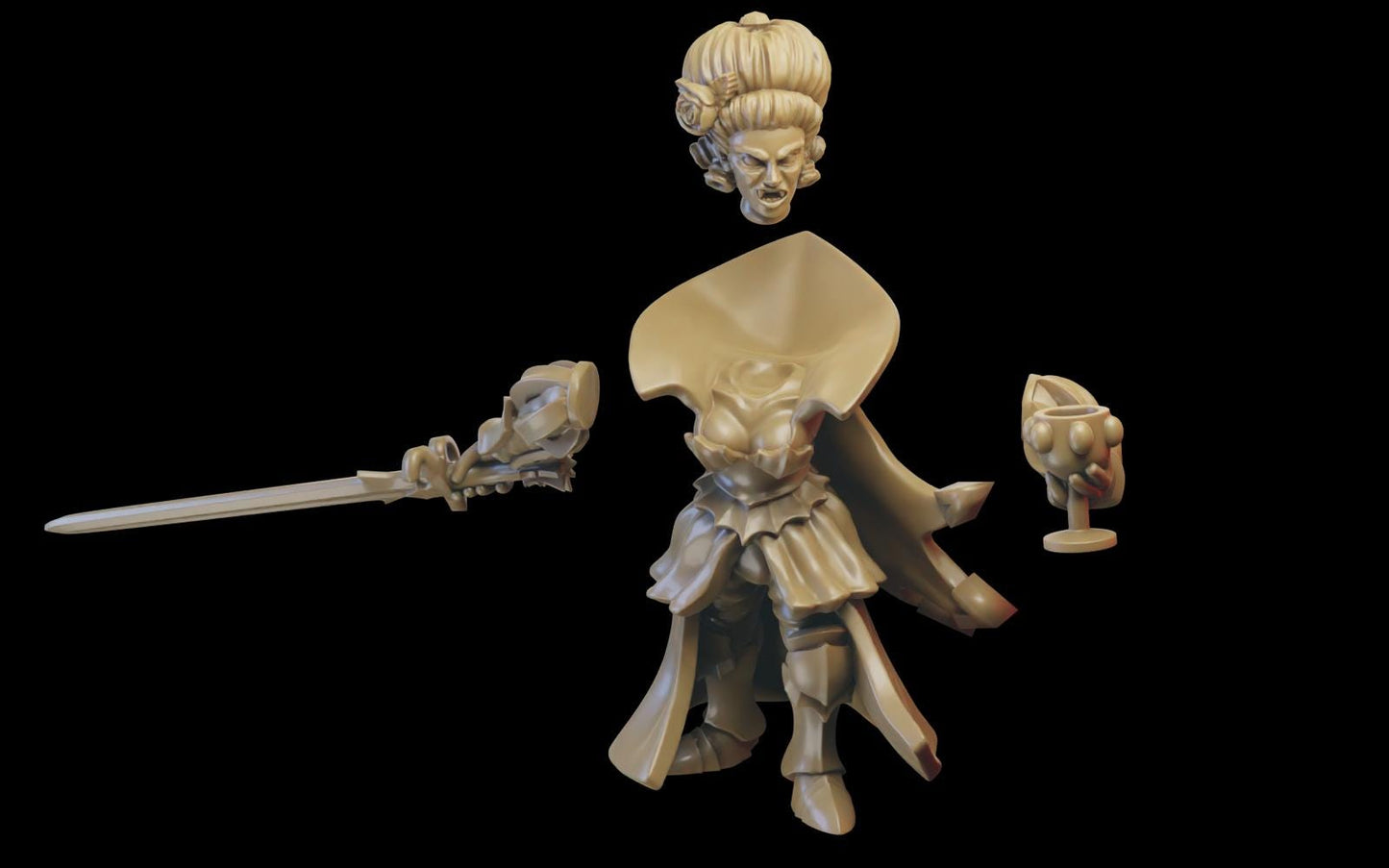 Lady Bathori - Ilhadiel Miniatures