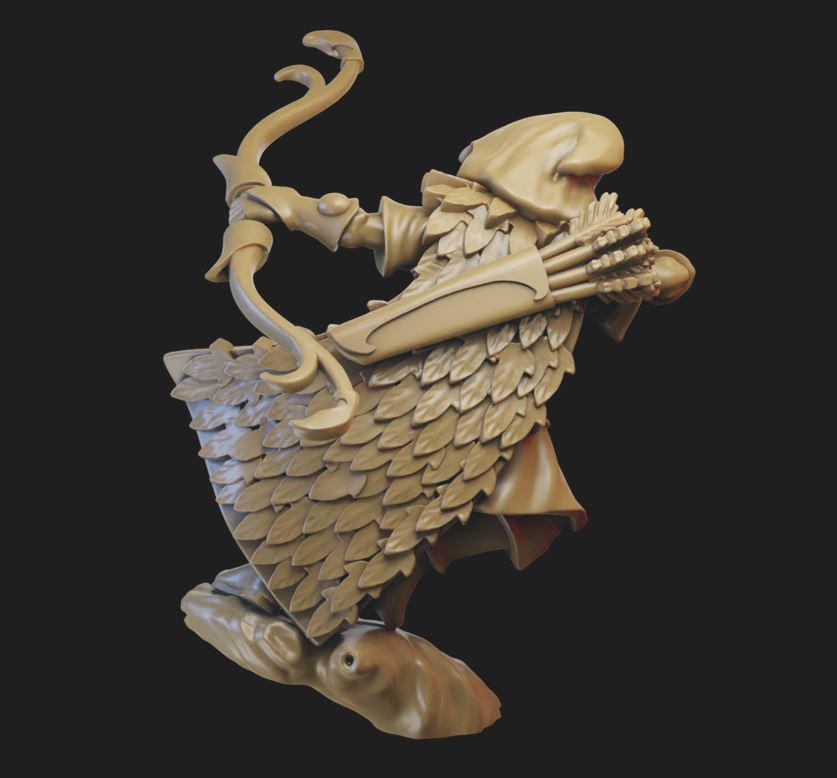 Wood Elf Waystalker - Ilhadiel Miniatures
