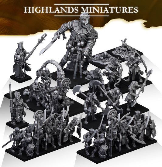 Ancient Skeletons July Bundle - Highlands Miniatures
